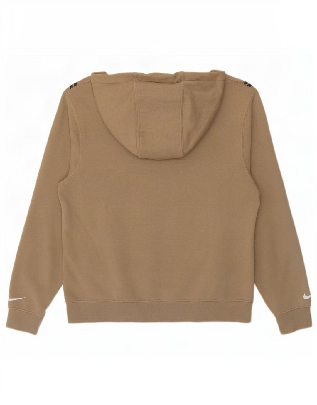 Nike grafisk hættetrøje til mænd mellem beige bomuld
