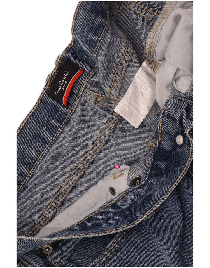 Pierre Cardin Herre Denim Shorts Medium W32 Blå Bomuld