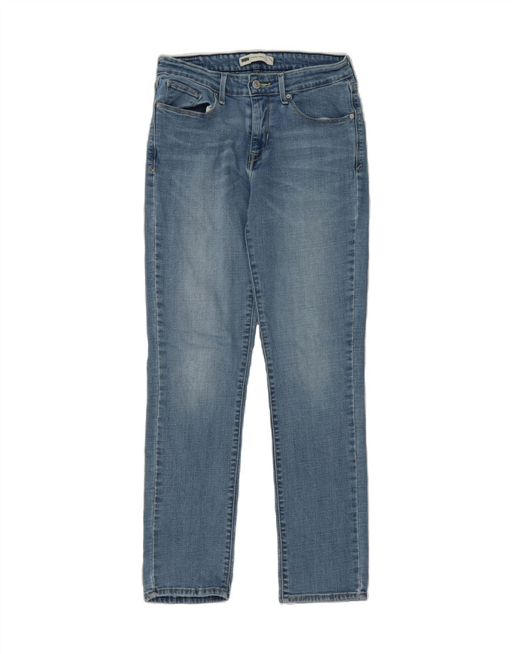 LEVI'S Womens Mid Rise Skinny Jeans W32 L29 Blue Vintage Levi's and Second-Hand Levi's from Messina Hembry 