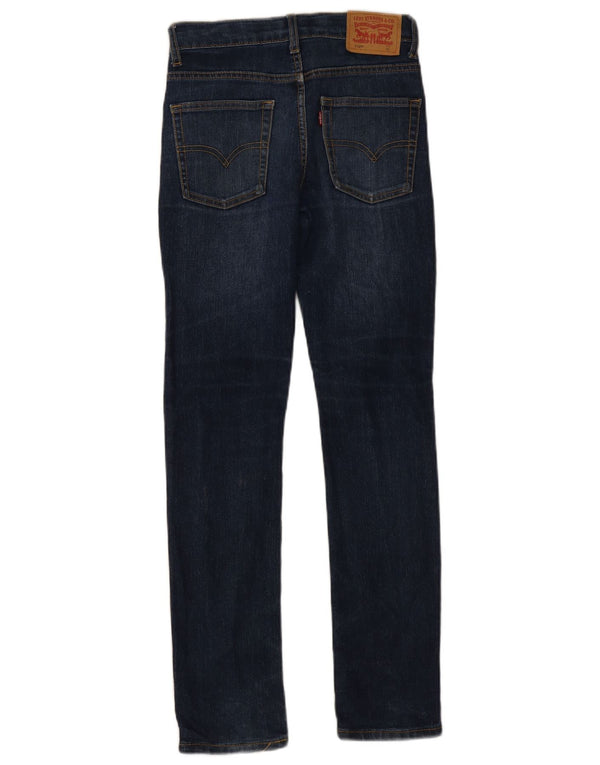 Levi's Girls 510 Skinny Jeans 11-12 år W26 L28 Blue Cotton