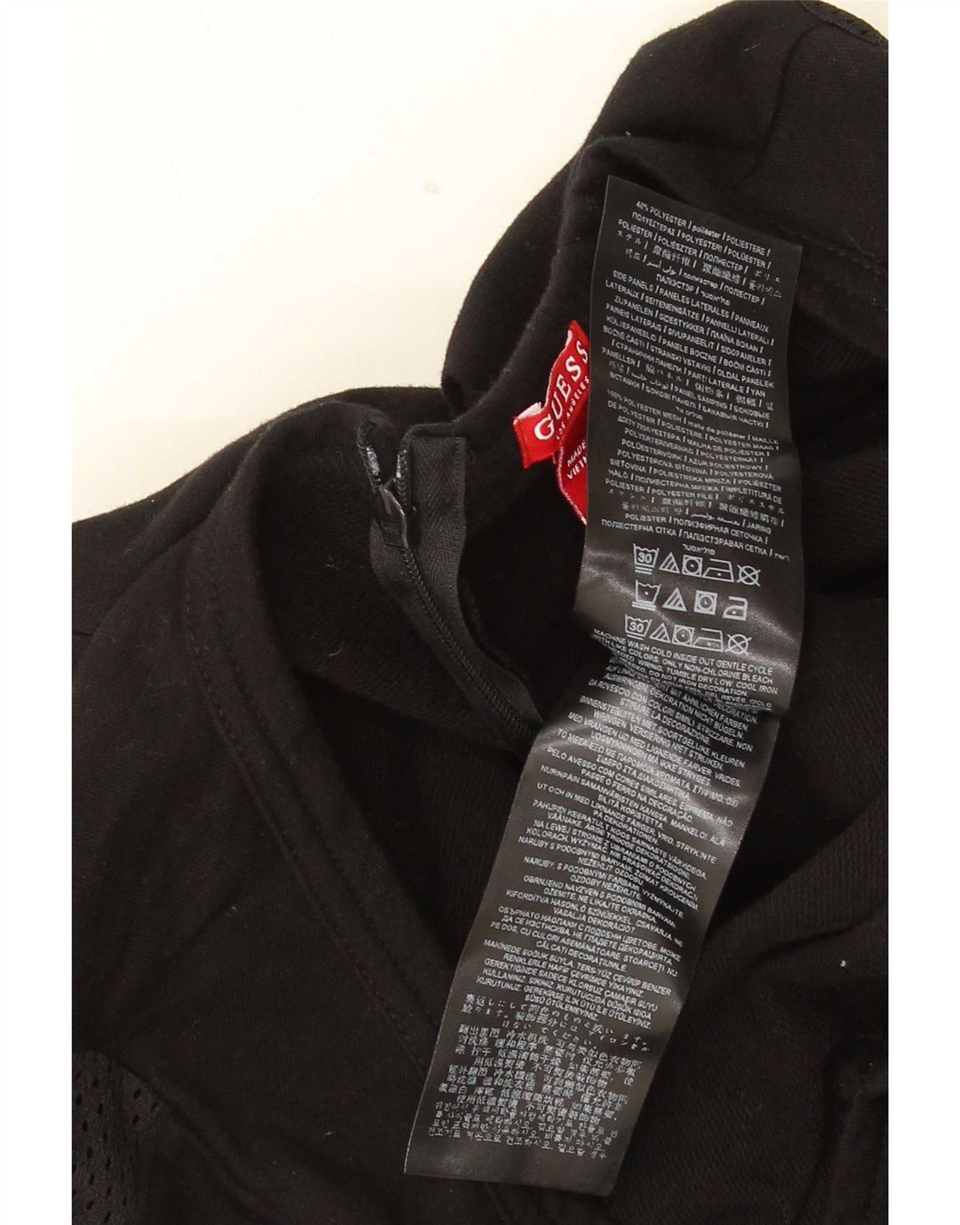 Guess Jumpsuit til kvinder, lille sort bomuld