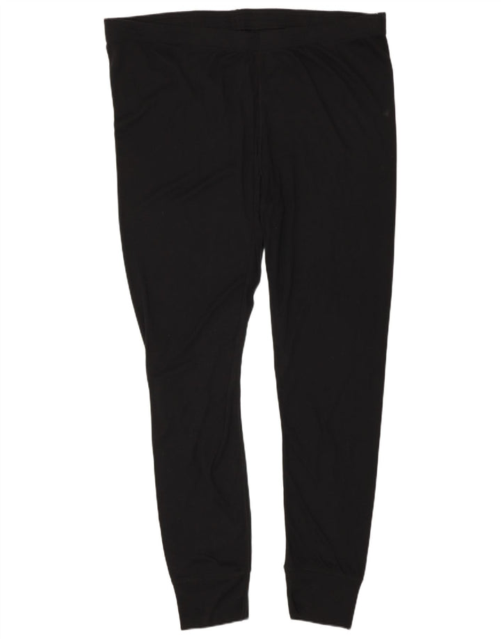 Mountain Warehouse Womens Leggings UK 20 2XL Sort Polyester