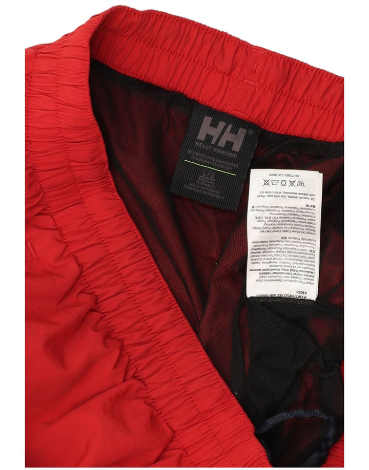 HELLY HANSEN Badeshorts til mænd Stor Rød Polyamid