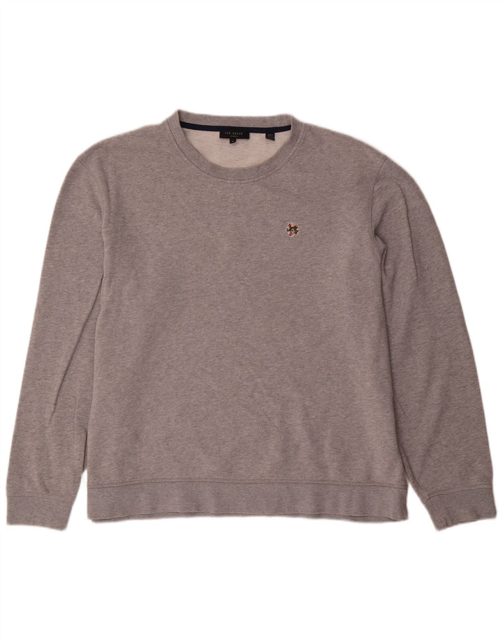TED BAKER Sweatshirt til mænd str. 6 2XL Grå
