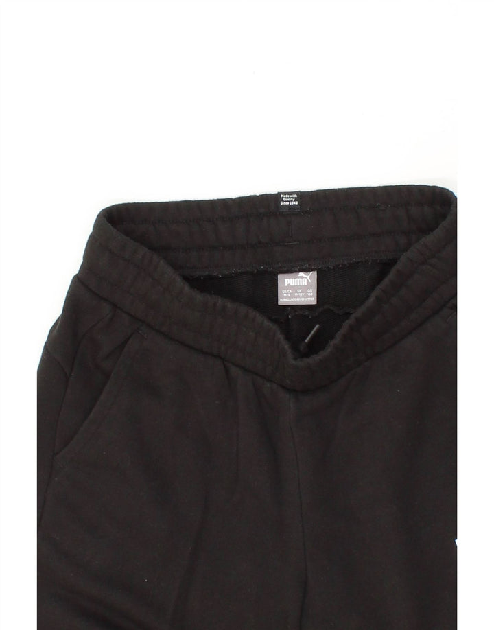PUMA Boys Tracksuit Trousers Joggers 11-12 Years  Black Vintage Puma and Second-Hand Puma from Messina Hembry 
