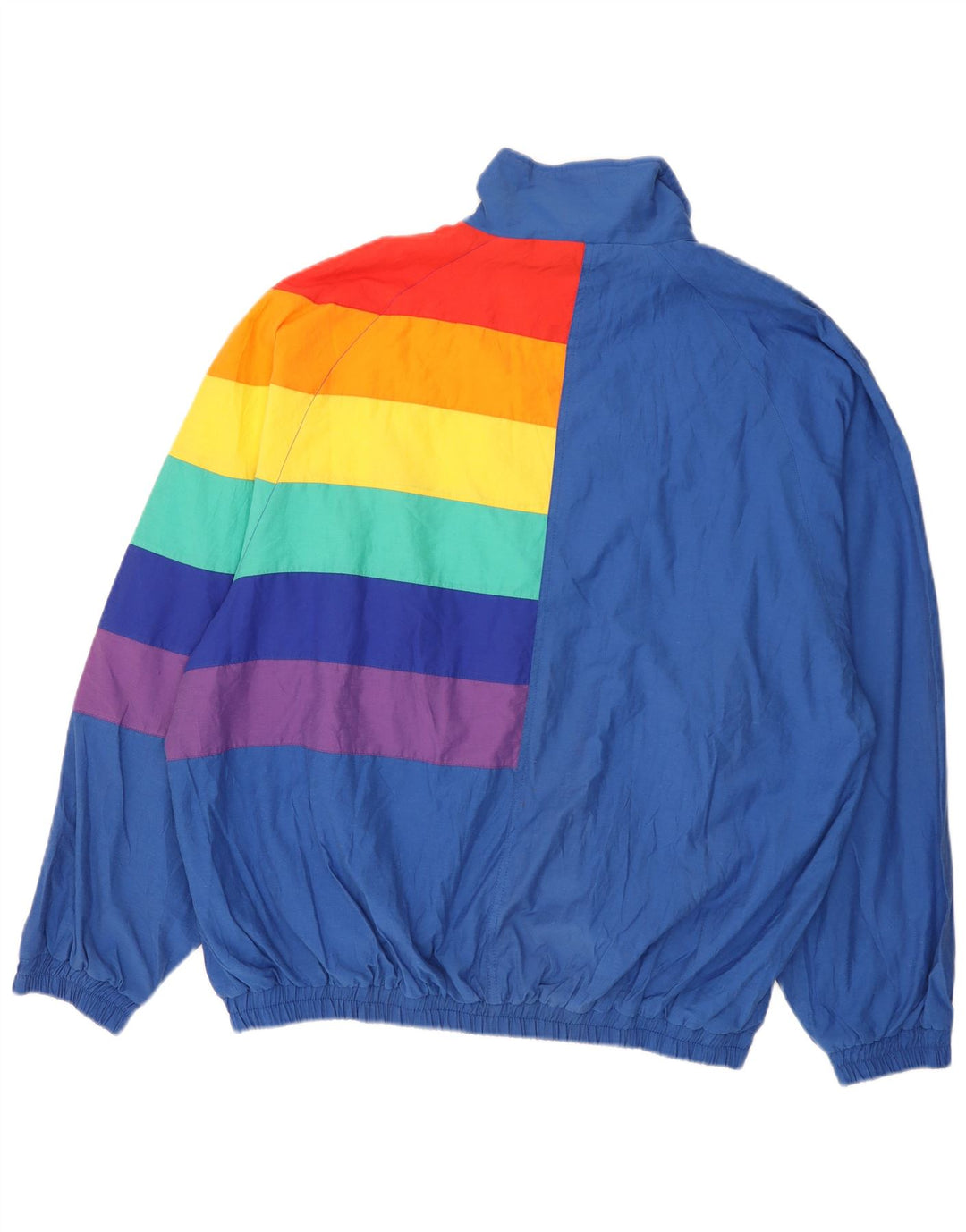 Faber Træningsdragt til mænd Topjakke XL Blå Colourblock Bomuld