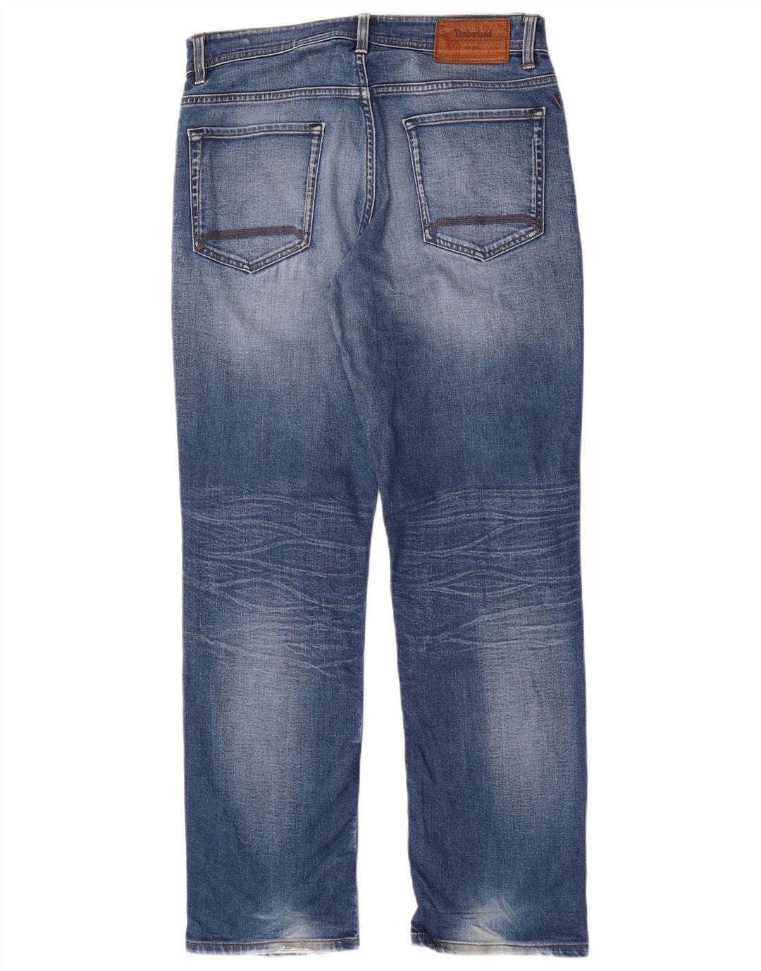 Timberland Herre Clark Straight Jeans W32 L32 Blå Bomuld