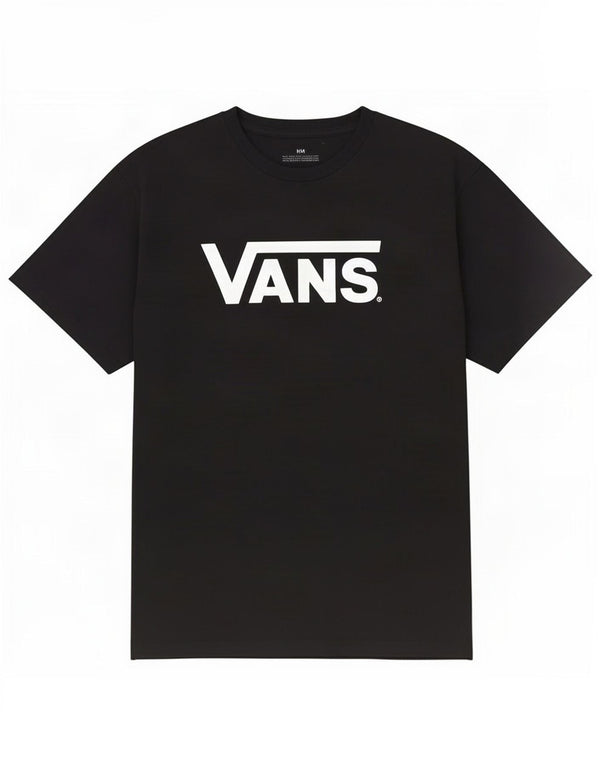 Vans Herre Grafisk T-Shirt Top Medium Sort Bomuld