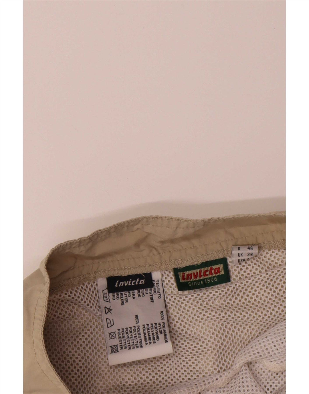 Invicta Badeshorts til mænd UK 36 Small Beige Colourblock Polyamid
