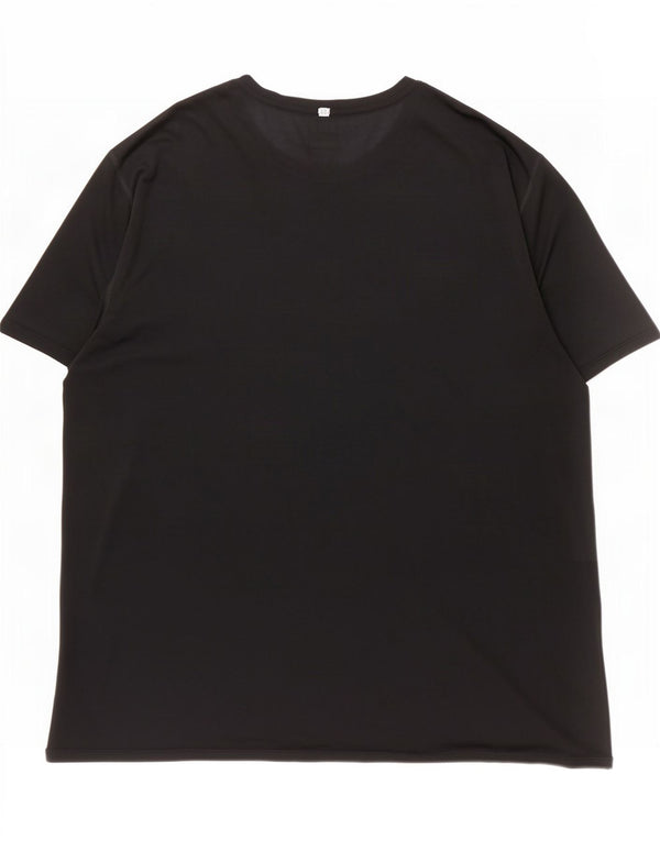 Russell Athletic Herre Dri-Power T-Shirt Top 2XL Sort Polyester