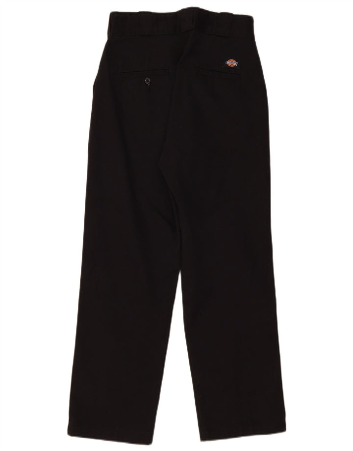 Dickies Lige Chinobukser til kvinder W26 L26 Sort polyester