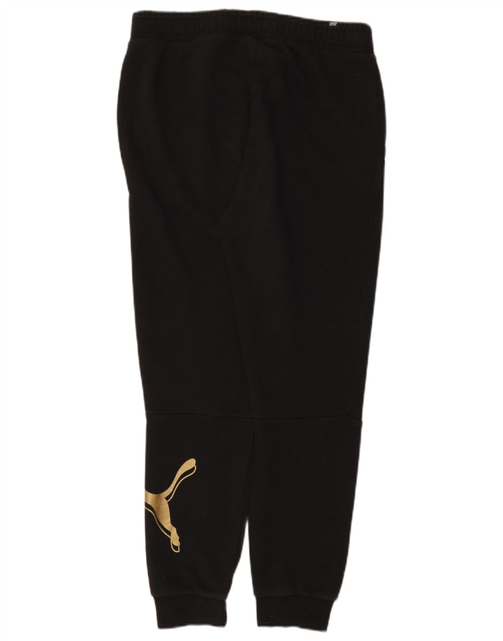Puma Graphic Tracksuit Bukser til kvinder Joggers UK 14 Medium Black