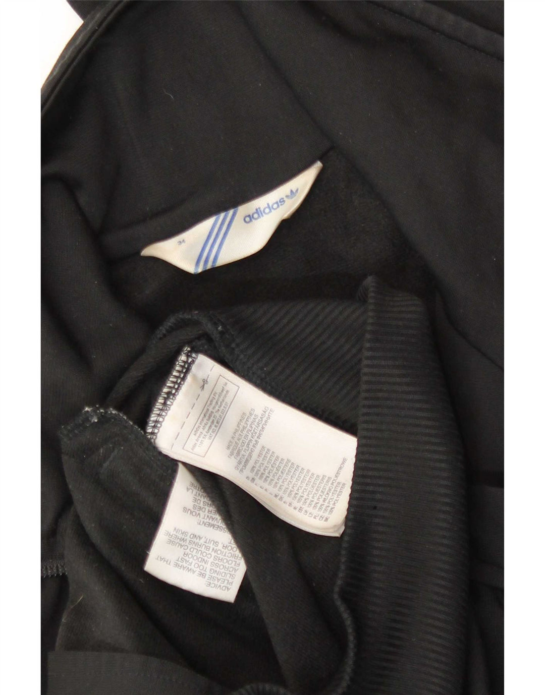 Adidas Grafisk træningsdragt topjakke til kvinder EU 34 XS sort polyester