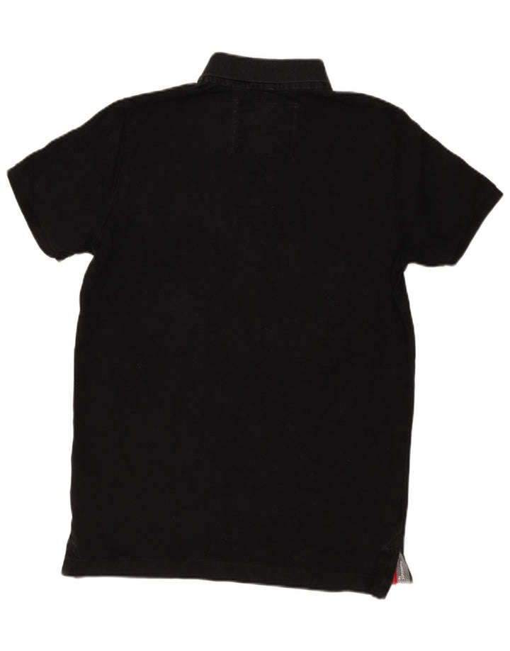 Superdry herre poloshirt XL sort bomuld