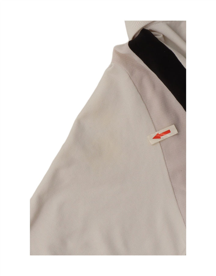 Lotto Herre Polo Shirt Stor Hvid Colourblock Nylon