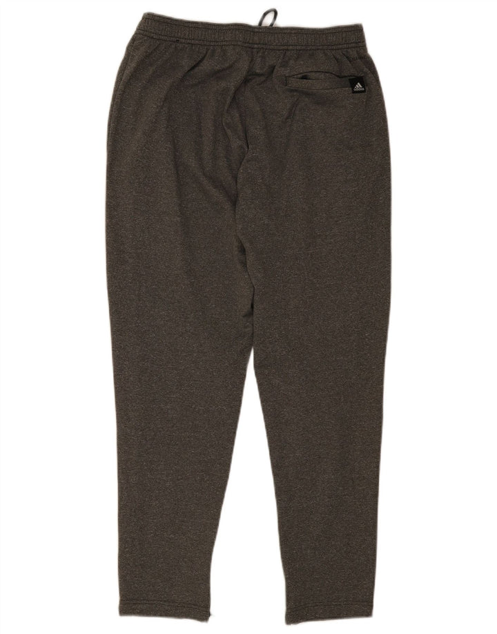 Adidas Træningsdragtsbukser til mænd mellemgrå polyester