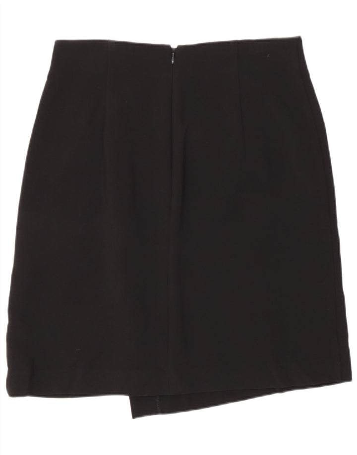 Marks & Spencer Pencil Nederdel til kvinder UK 12 Medium W30 Sort Polyester