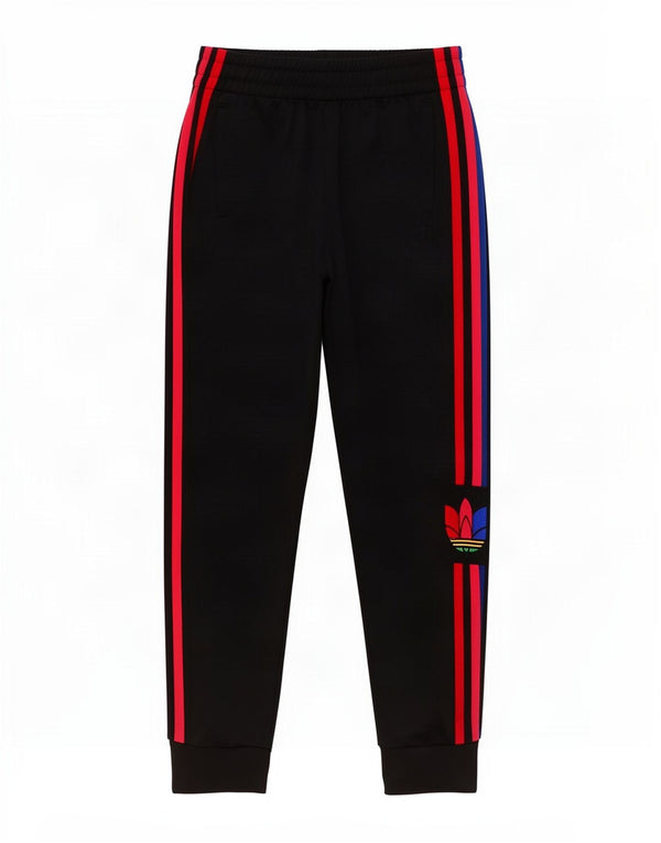 Adidas drenge grafisk træningsdragt bukser joggers 10-11 år sort polyester