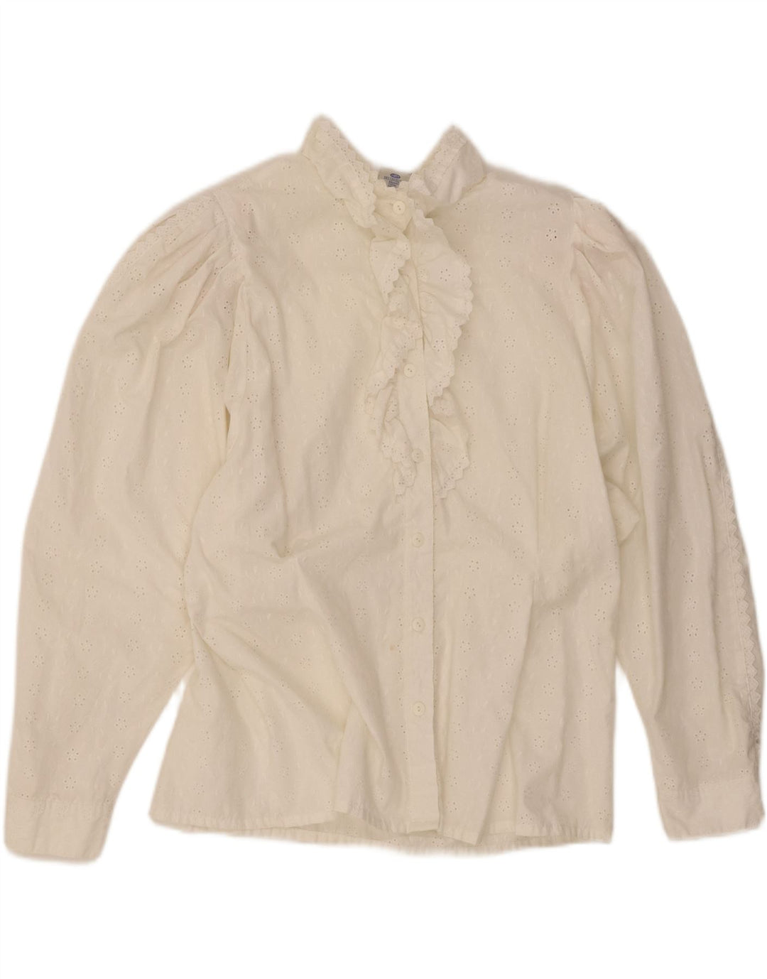 Yessica Womens Flæse Front Shirt EU 46 XL Hvid Polyester