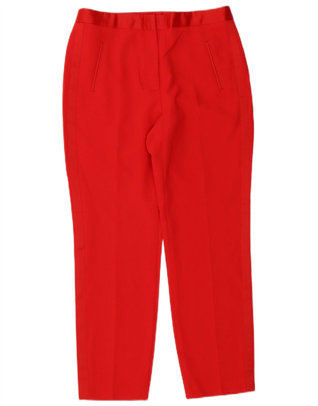 Zara Dame Slim Suit Bukser Large W32 L27 Rød