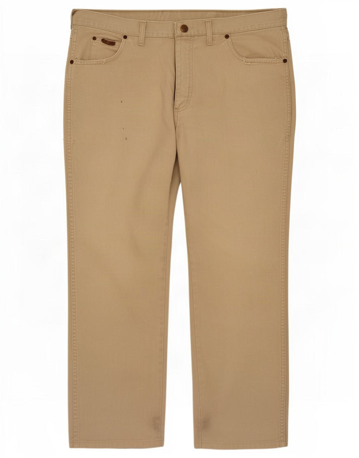 Wrangler Straight Jeans til mænd W36 L29 Beige