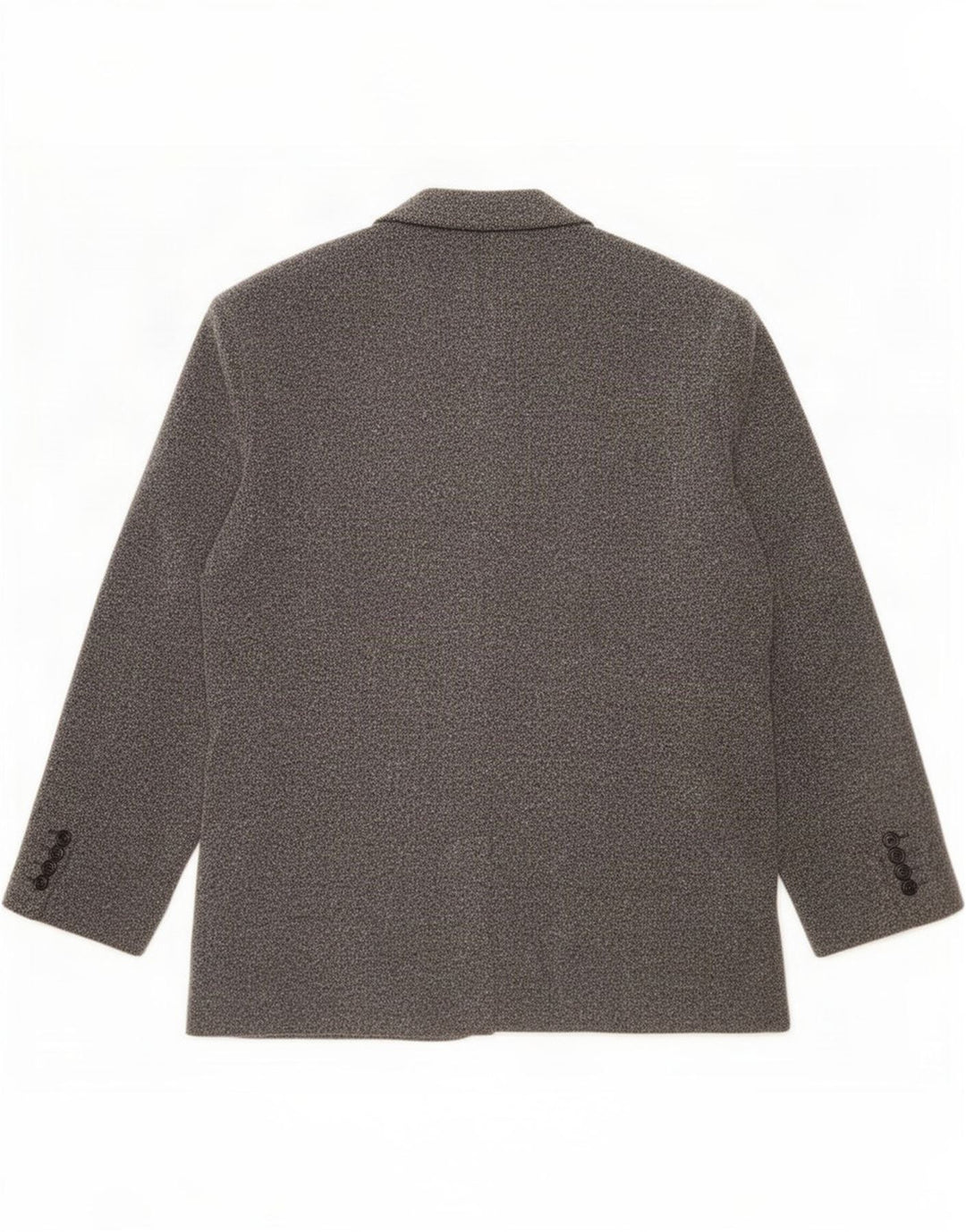Marks & Spencer Herre Short 3 Button Blazer Jacket UK 42 Large Grey Flecked