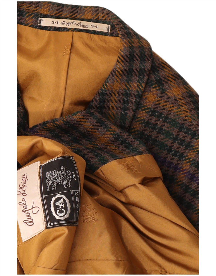 Angelo Litrico Blazerjakke til mænd EU 54 2XL Flerfarvet Houndstooth