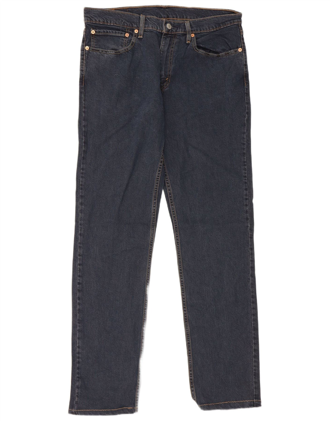 Levi's Herre 511 Slim Jeans W34 L34 Marineblå Bomuld