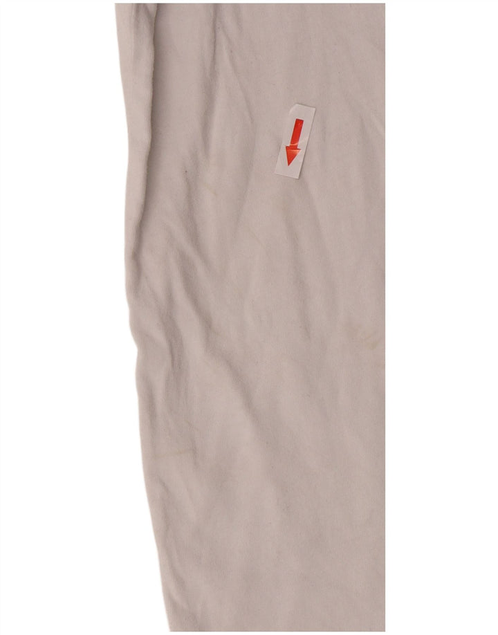 Adidas Grafisk T-shirt top til mænd Medium hvid bomuld