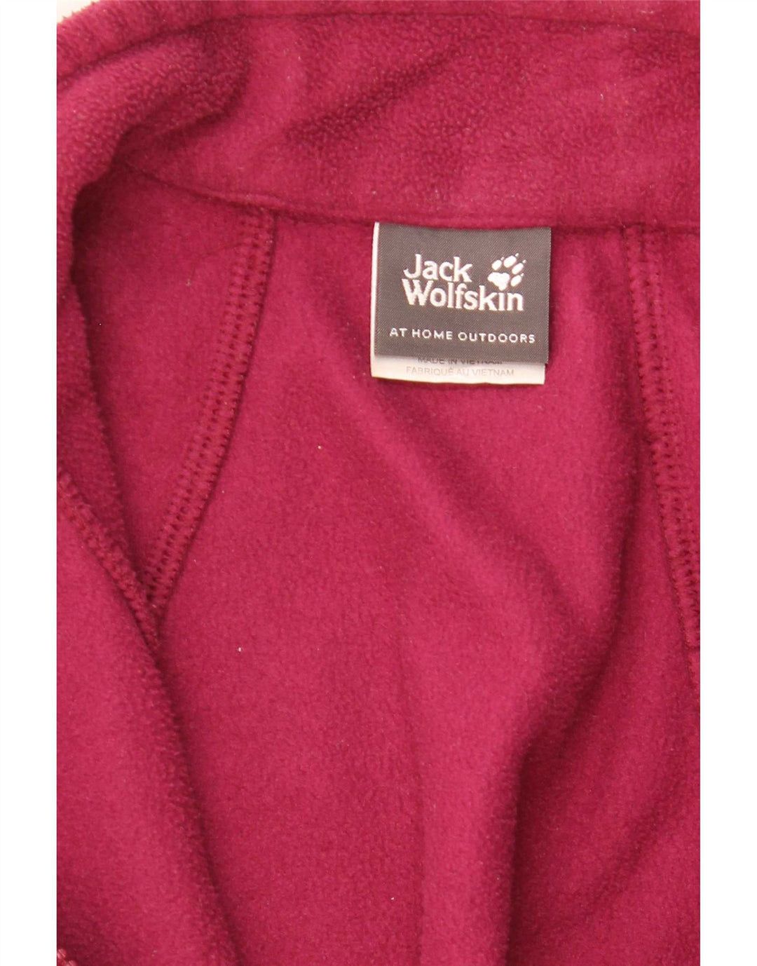 Jack Wolfskin Fleecejakke til kvinder UK 12/14 Medium Pink Polyester