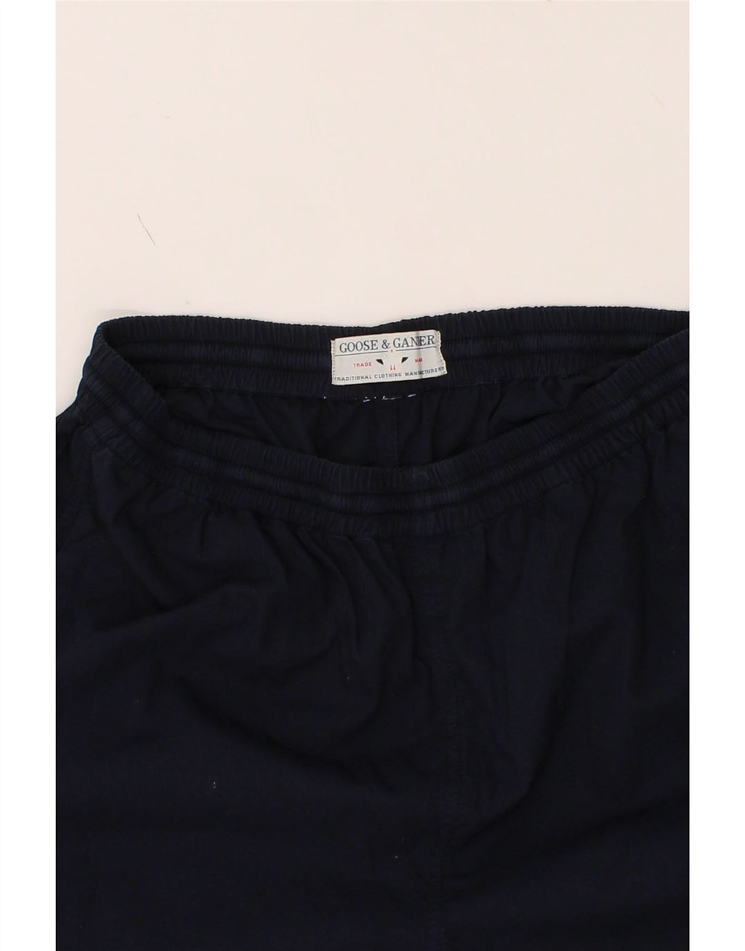 GOOSE & GANDER Mens Tracksuit Trousers Medium  Navy Blue Vintage Goose & Gander and Second-Hand Goose & Gander from Messina Hembry 