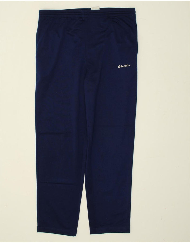 LOTTO Mens Tracksuit Trousers Medium Navy Blue Vintage Lotto and Second-Hand Lotto from Messina Hembry 