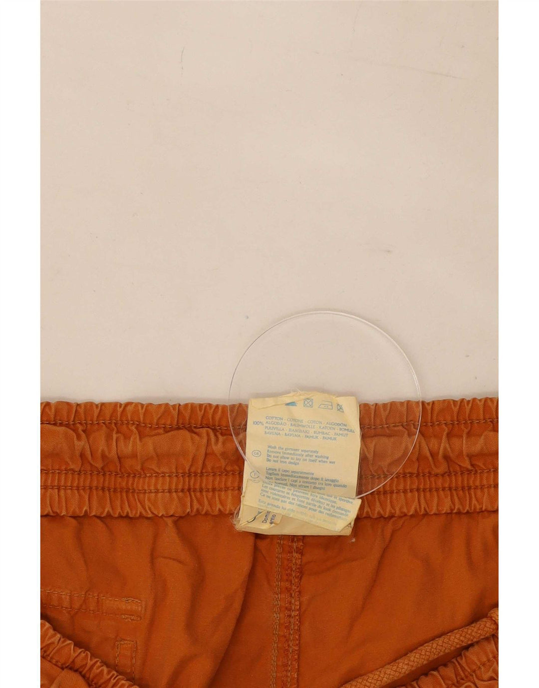 Champion Herre Cargo Shorts XL W38 Orange Bomuld