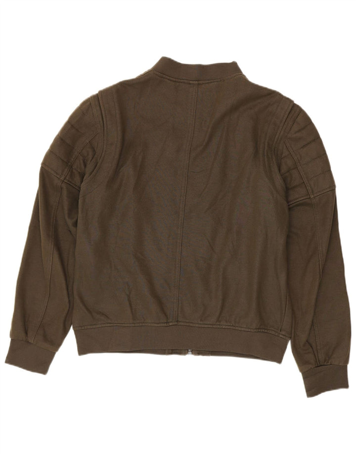 Zara Træningsdragt til mænd Topjakke XL Khaki Polyester
