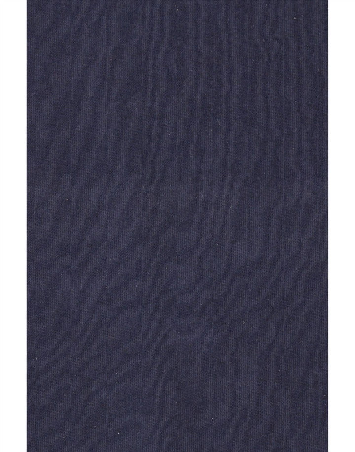 Tommy Hilfiger Dame Grafisk Sweatshirt Jumper UK 14 Medium Navy Blue