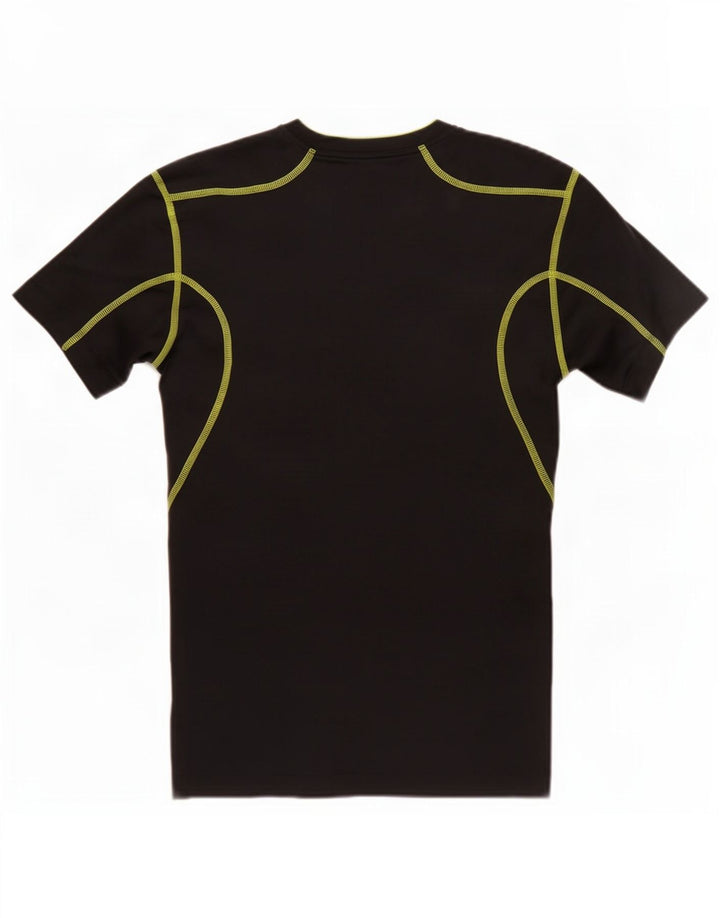 Nike Herre Dri Fit T-Shirt Top UK 36/38 Lille Sort