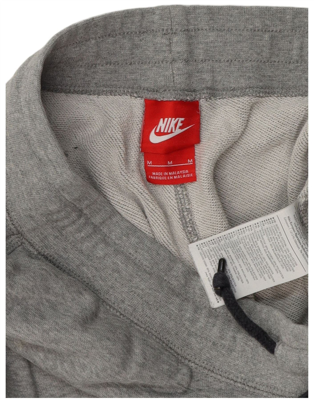 NIKE Grafisk træningsdragt bukser til mænd Joggers Medium Grå Bomuld