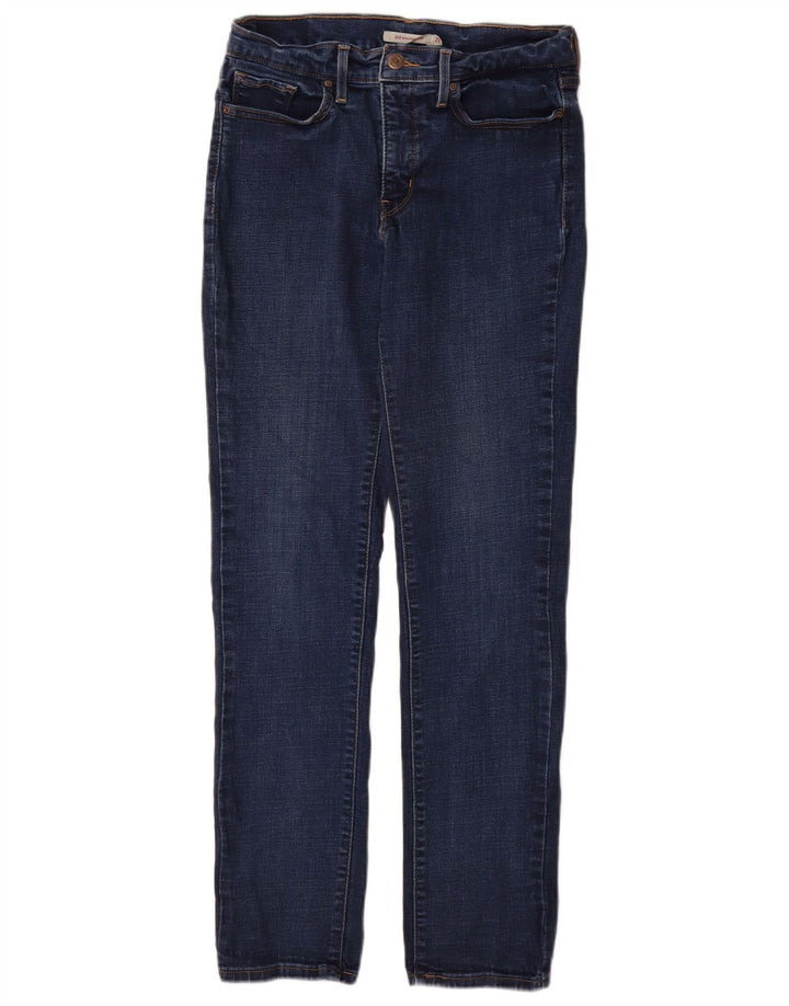 Levi's Dame 312 Shaping Slim Jeans W29 L32 Marineblå Bomuld