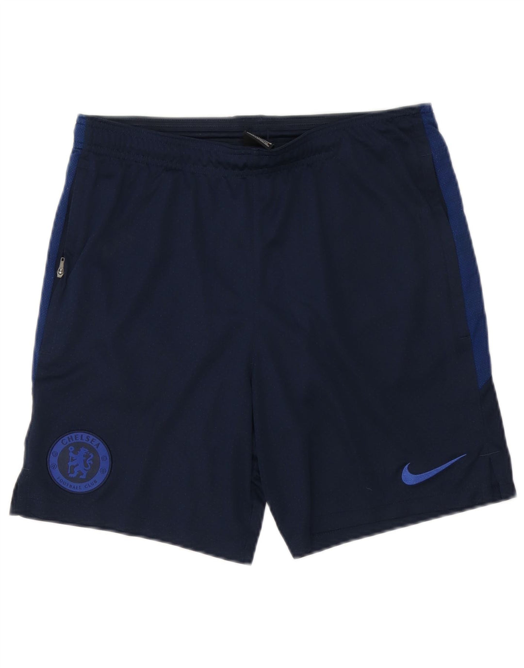 Nike Herre Chelsea FC Sportsshorts Medium Navyblå Polyester