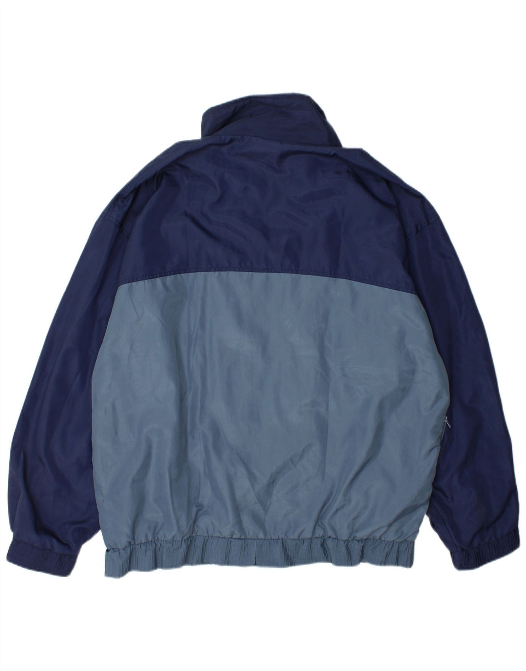 Aktiv træningsdragt til mænd Topjakke XL Marineblå Colourblock Polyester