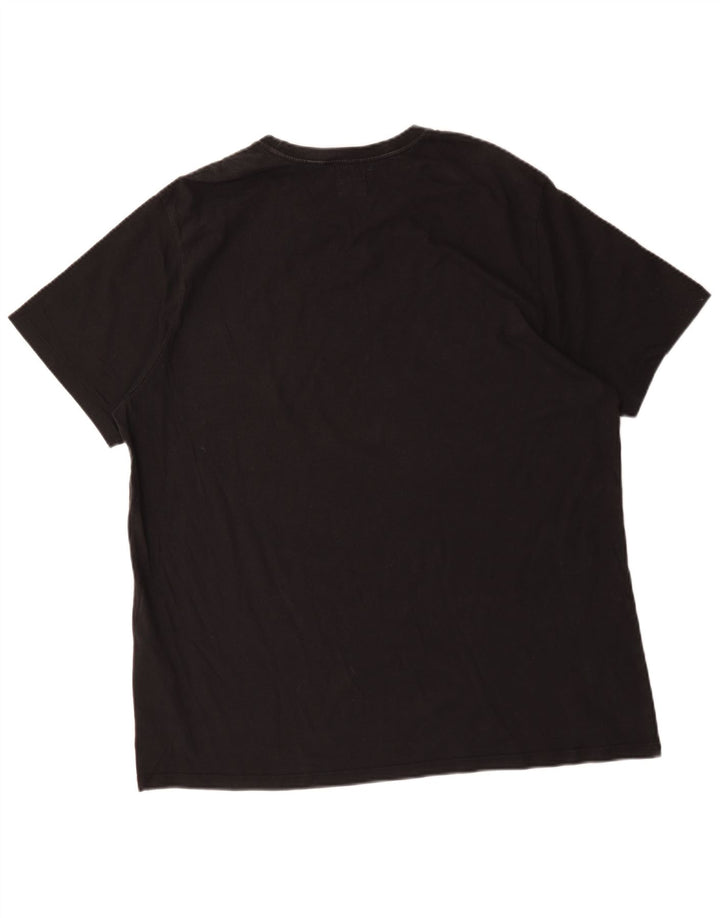 Levi's Herre T-Shirt Top 2XL Sort Bomuld