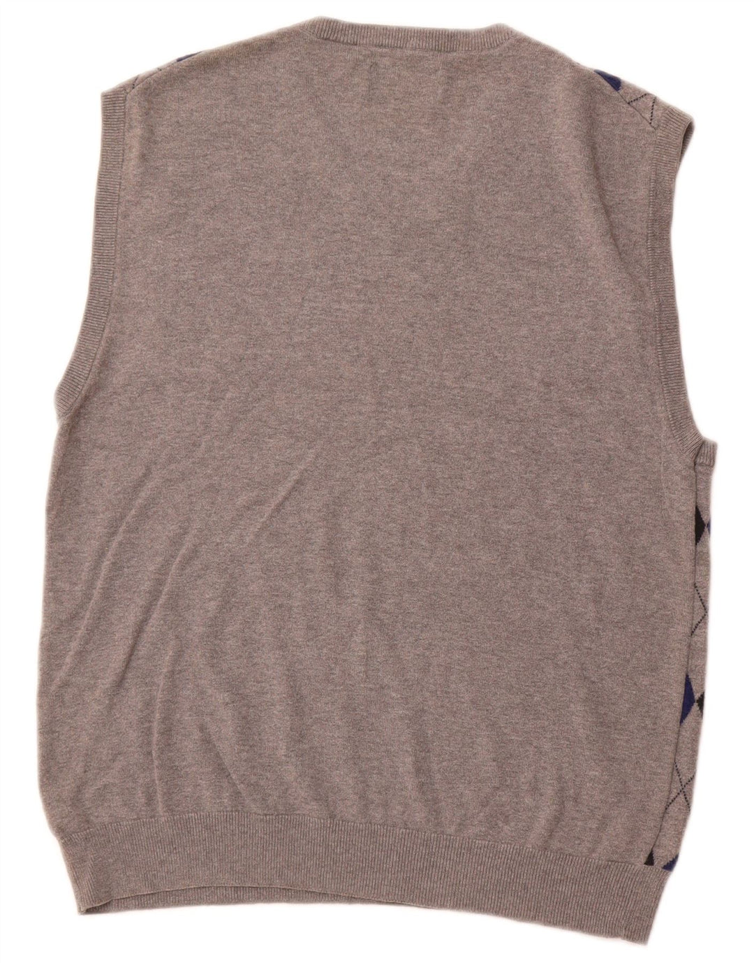 CHAPS Vest Tank Top Stor Grå Argyle/Diamant Bomuld