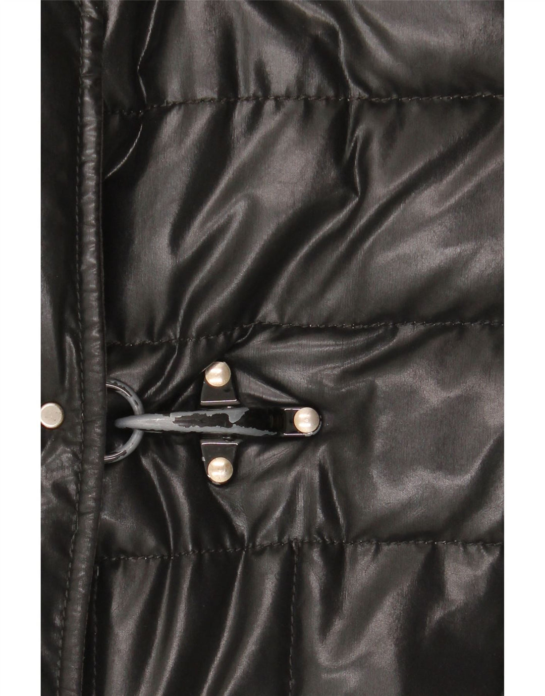 Fay Dame Polstret Jakke UK 18 XL Sort Polyethylen
