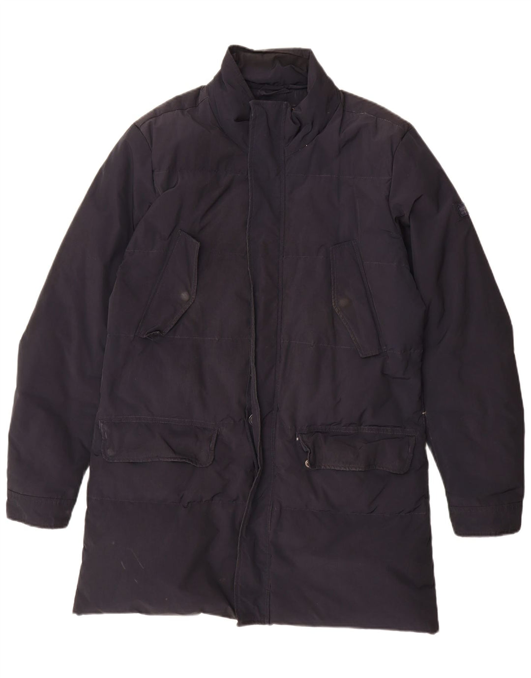 Woolrich Herre Polstret Frakke UK 38 Medium Navy Blue