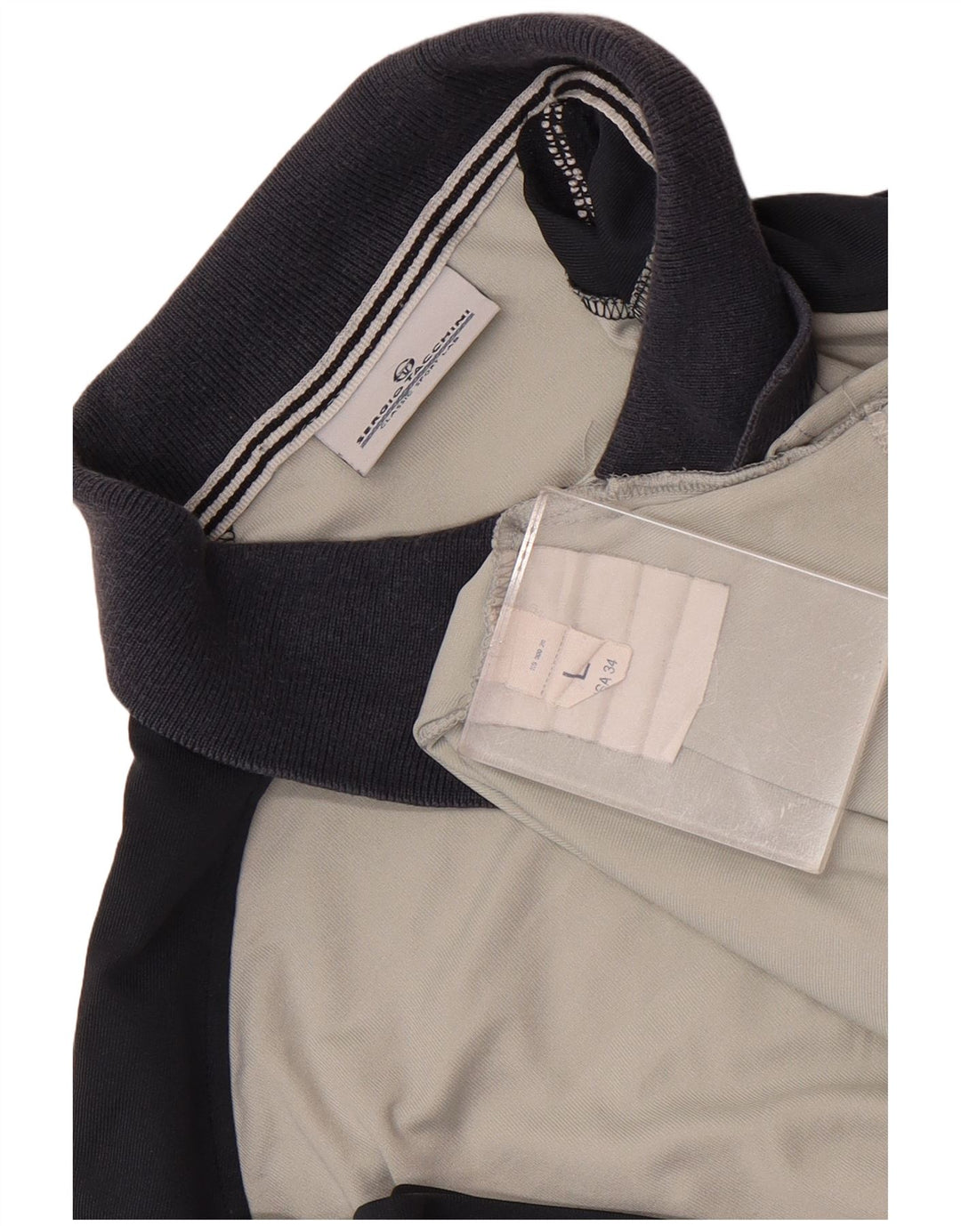Sergio Tacchini herre poloshirt, stor grå farveblok