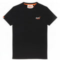 Superdry T-shirt top mellem sort bomuld til mænd