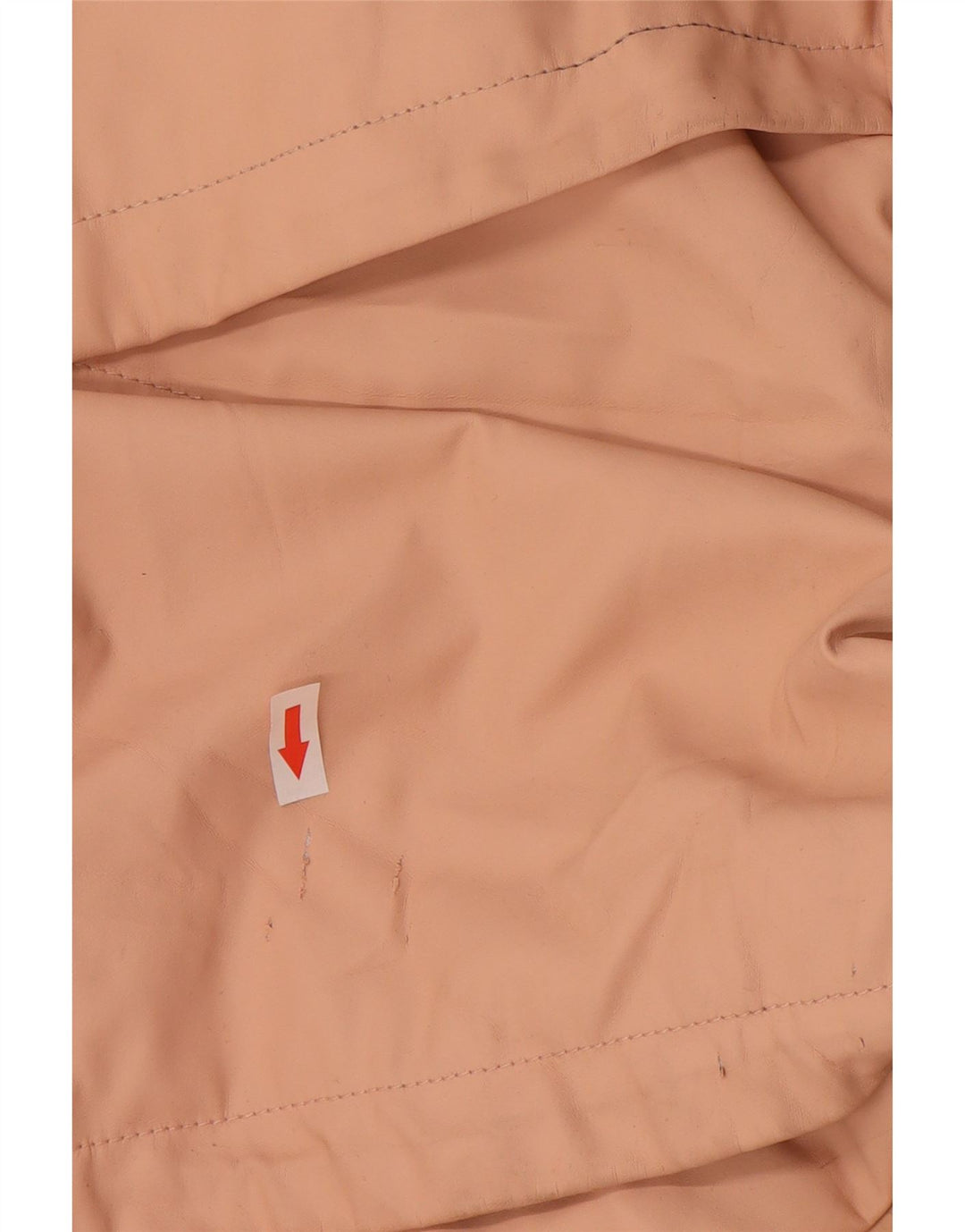 Zara Regnfrakke med hætte til kvinder UK 10 Small Pink Polyurethane