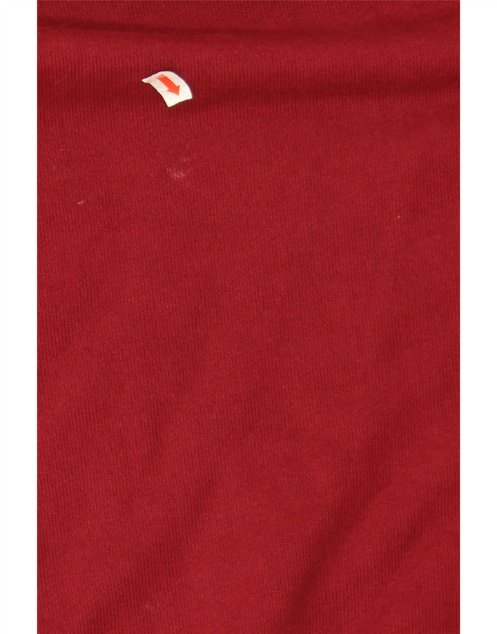 Nike grafisk sweatshirt til mænd, lille Bourgogne bomuld