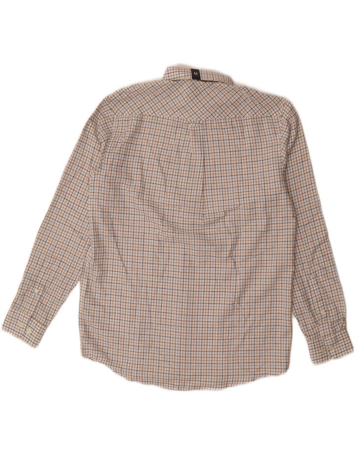 James Pringle Herre Flanellskjorte Medium Off White Ternet polyester