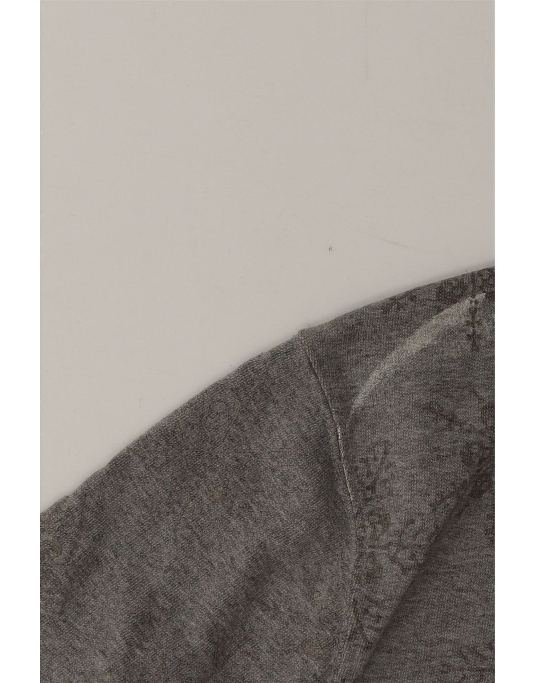 Vans Herre Sweatshirt Jumper Medium Grey Floral Bomuld